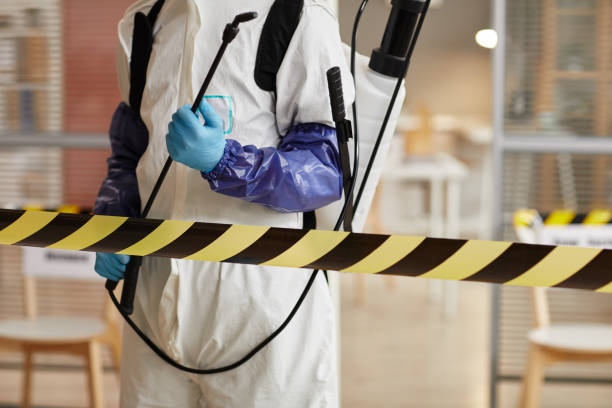Professional Hoarding Cleanup technician working in Marlton, NJ